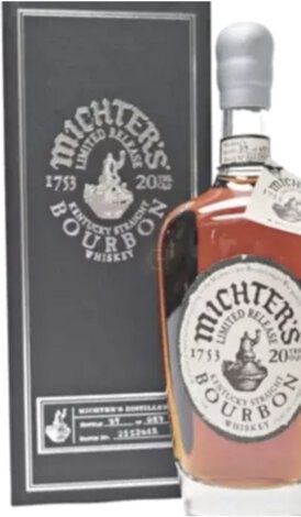 Michter's 20 Year Old Single Barrel Bourbon Whiskey 2021