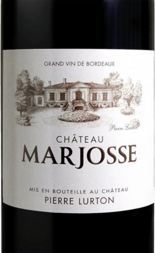 Chateau Marjosse Grand Vin De Bordeaux Pierre Lurton