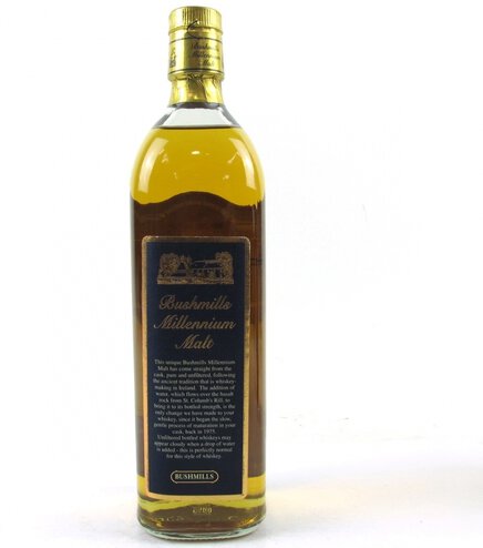 Bushmills Millennium Malt Single Malt Irish Whiskey ( 1975 Bottling ) 750ml
