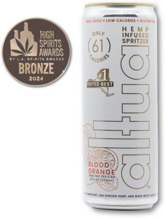 ALTUA BLOOD ORANGE 5MG THC 4PK CN 12OZ