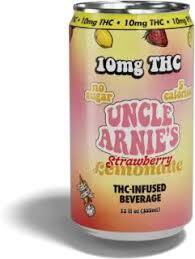 Uncle Arnie's Strawberry Lemonade 10mg THC