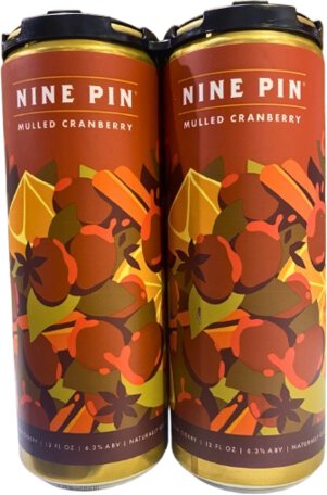 Nine Pin Mulled Cranberry Hard Cider