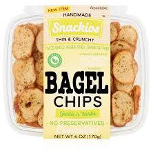 Snackios Bagel Chips Garlic N Herbs