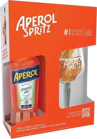 Aperol Aperitivo Liqueur Gift Set