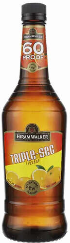 Hiram Walker Triple Sec 60 Proof1 liter