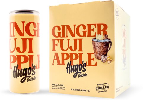 Hugo's Cocktails Ginger Fuji Apple