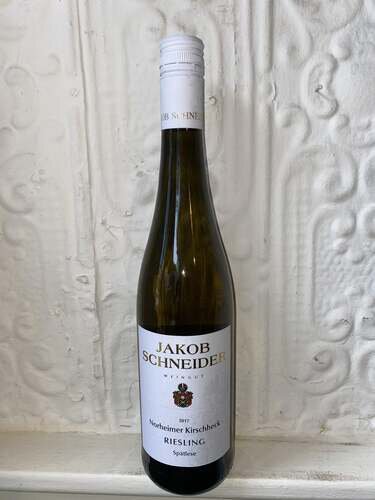 Jakob Schneider Niederhauser Riesling Feinberg