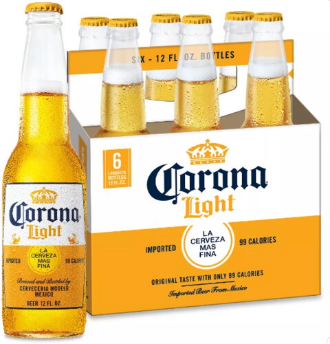 Corona Light 6pk 12oz Bottles