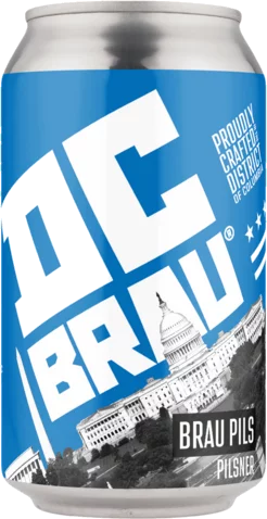 DC Brau Pilsner 12oz 6pk Cans