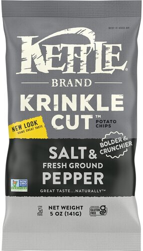 Kettle Potato Chips Salt & Fresh Ground Pepper