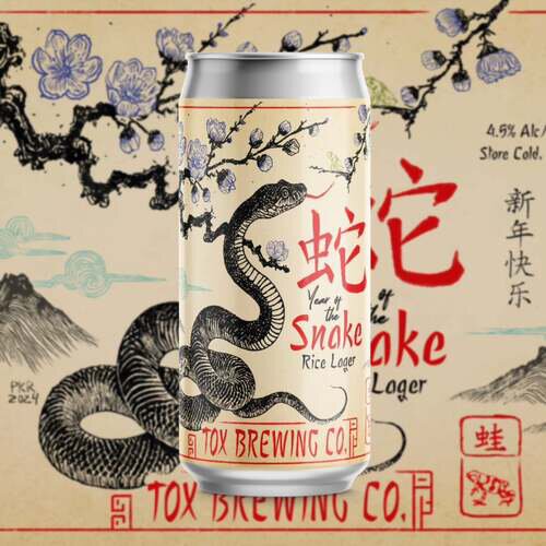 Tox Brewing Year Of The Snake Rice Lager