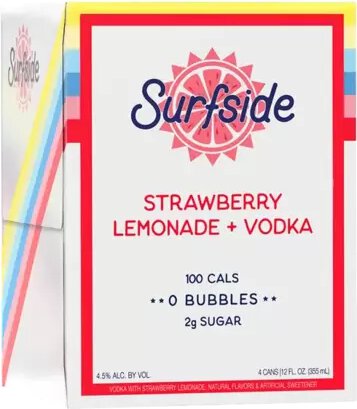 Surfside Vodka Strawberry Lemonade