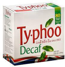 Typhoo Decaf Tea Bags 80 Count