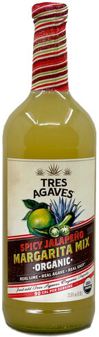 Tres Agaves Organic Spicy Jalopeno Margarita Mix