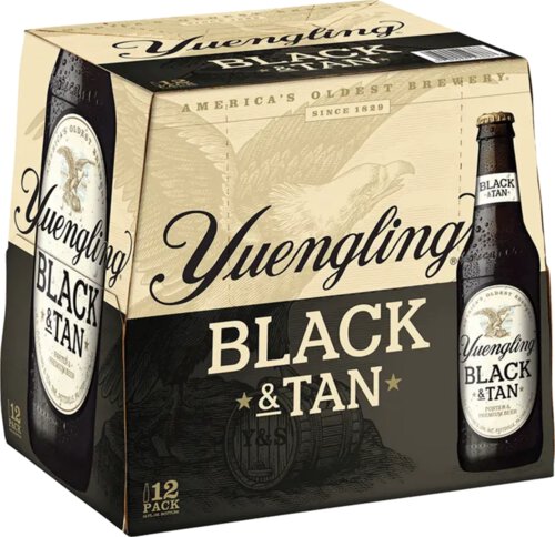 Yuengling Black & Tan Bottle