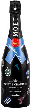 Moet & Chandon Imperial Brut NBA Collection by Just Don Champagne--750ML