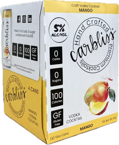 Carbliss Mango Vodka Cocktail