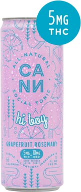CANN HI BOY GRAPE FRUIT THC+CBD SINGLE