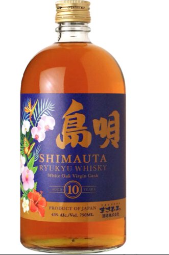 Shimauta Years Old Ryukyu Japanese Whiskey