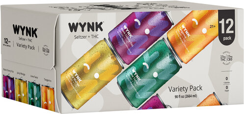Wynk 2.5mg Seltzer Variety Pack