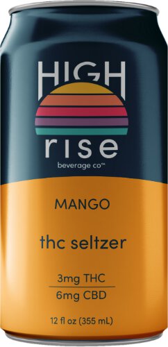 High Rise Mango 3mg Thc Seltzer