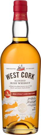 West Cork Stout Cask Blended Irish Whiskey