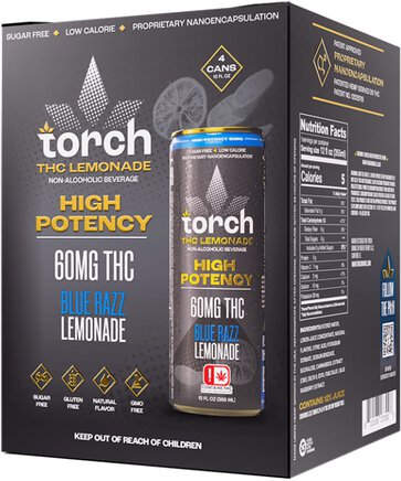 Torch Blue Razz Lemonade 60mg THC