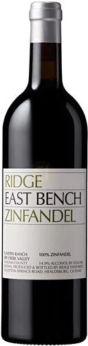 Ridge Zinfandel East Bench Vineyard Dry Creek Valley