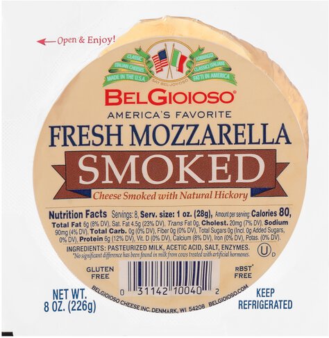 Belgioioso Smoked Mozzarella 8 oz