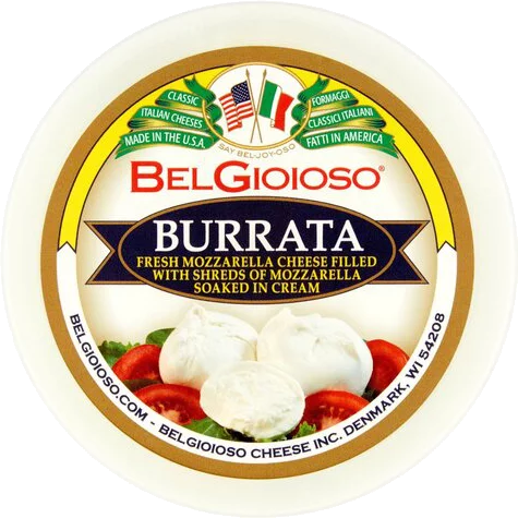 Belgioioso Burrata Cheese in Brine 8oz