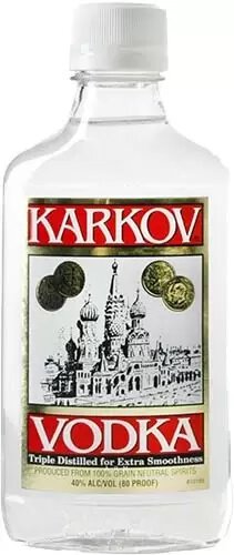 Karkov Triple Distilled Vodk