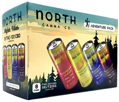 NORTH HIGHER VARIETY THC+CBD 8CN