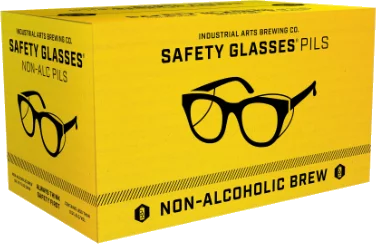 Industrial Arts Safety Glasses Non-Alcoholic Pils 12oz 6pk Cans