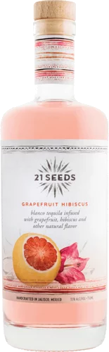 21 Seeds Grapefruit Hibiscus Blanco Tequila