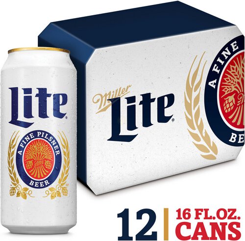Miller Lite 12 Can 12 Pack