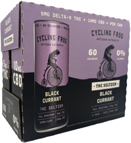 Cycling Frog THC 10mg Black Currant