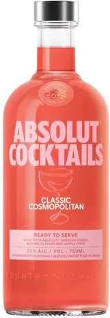 Absolut Cocktails Classic Cosmopolitan