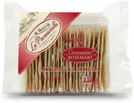 La Panzanella Croccantini Rosemary Crackers Mini