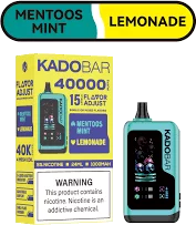 Kadobar 40k Flavor Adjust Mentoos Mint Lemonade