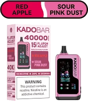 Kado Bar Red Apple Pnk Dust 40k