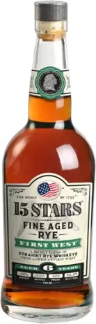 15 Stars First West Kentucky Straight Rye Whiskey