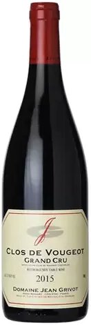 Domaine Jean Grivot Clos Vougeot Grand Cru 2015
