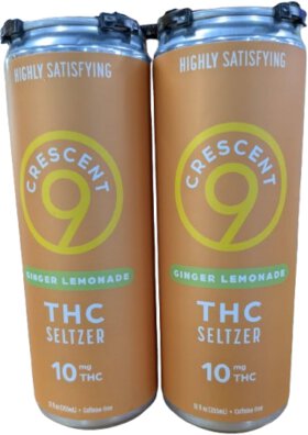 Crescent D-9 10MG THC Ginger Lime