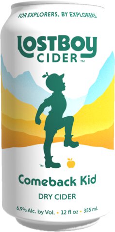 Lost Boy Cider (VA) Comeback Kid Cider 12oz 4pk Cans