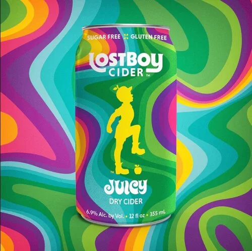 Lost Boy Juicy Hard Cider 12oz 4pk Cans