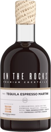 On The Rocks Tequila Espesso Martini