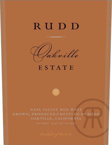 Rudd Oakville Estate Red Blend Oakville