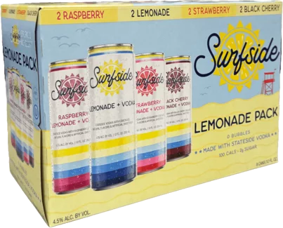 Surfside Lemonade Vodka Variety 8 Pack