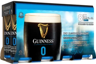 Guinness Zero Non-Alcoholic 8pk cans
