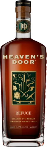 Heaven's Door Refuge Rye Whiskey Finished In Sherry Cask